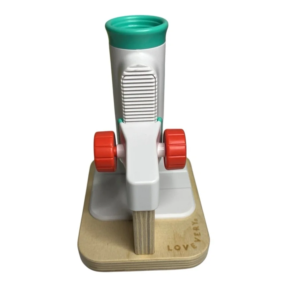 Lovevery Microscope STEM 2 Slide Science Montessori Toy Toddler Connector Play